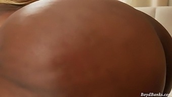 A Bbw With Big Natural Tits Enjoys A Bbc