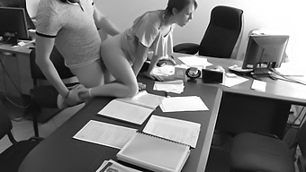 The Ceo Has Sex With His Petite Secretary In The Office And Records It With A Secret Camera