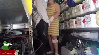 Hidden Camera Captures Workplace Threesome With Curvy And Fat Performers