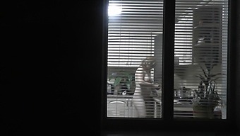 Naked Neighbor Entices Voyeur With Outdoor Nudity