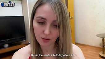 Mature Milf With Big Tits And Big Ass Gives A Creampie To A Young Man