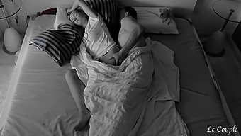 A Couple'S Intimate Morning Session Caught On A Secret Bedroom Camera