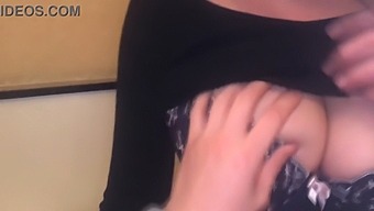 Teen With Large Breasts Receives Breast Stimulation From Japanese Girl