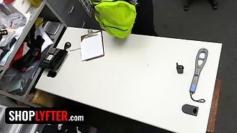 A Teenage Girl Who Is On The Run And Desperate For Money Stumbles Upon A Harsh Mall Officer Who Performs A Cavity Search On Her Virgin Pussy.