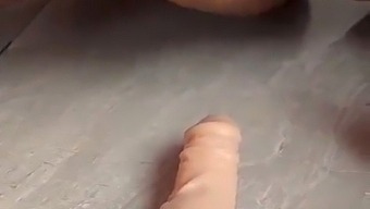 Big Ass Bbw Enjoys Deep Anal Penetration With A Dildo