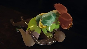 Shrek'S Princess Fiona Gets Filled With Orc Cum In This 3d Porn Video