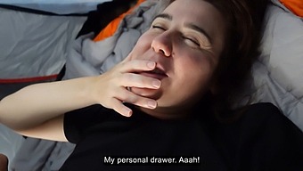 A Young Woman Is In For A Surprise As She Goes On A Playful Adventure With Her Partner.