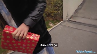 Public Toilet Affair With An Asian Beauty And A Well-Endowed Stranger