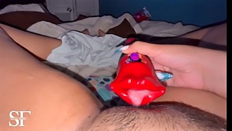 There'S A Girl Whose Mouth Is Full Of Surprises, She Sucks So Well